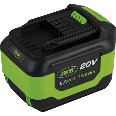 JBM 60015 Accessorio trapano - Batteria litio 6.0Ah JBM 60015 Accessorio trapano - Batteria litio 6.0Ah