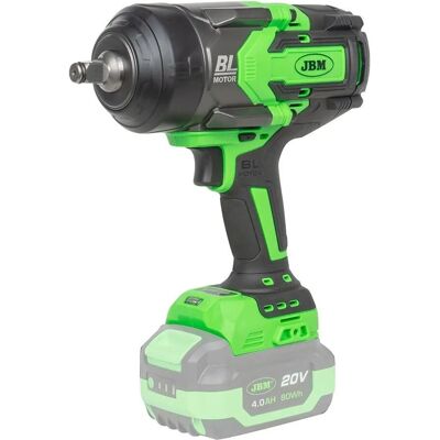 Pistolet à Impact Brushless 1/2 1300nm Vert Prise EU Jbm - Publicité Pistolet à Impact Brushless 1/2 1300nm Vert Prise EU Jbm - Publicité