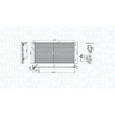 Magneti Marelli Mini: Condensatore con Deumidificatore - Aria Condizionata Magneti Marelli Mini: Condensatore con Deumidificatore - Aria Condizionata