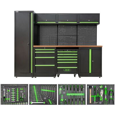 JBM - Armadio attrezzi modulare - 2640mm - 1950mm - Tool cabinet JBM - Armadio attrezzi modulare - 2640mm - 1950mm - Tool cabinet