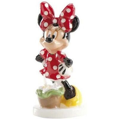 Bougie Minnie Jadeo - 9cm - Décoration anniversaire - Publicité Bougie Minnie Jadeo - 9cm - Décoration anniversaire - Publicité