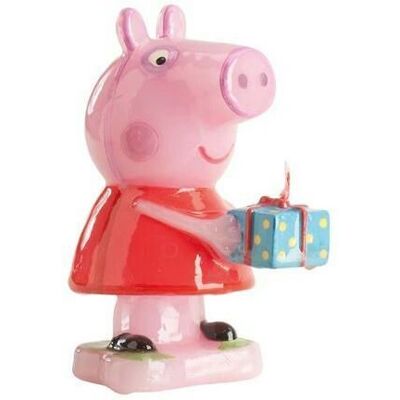 Födelsedagstårta Peppa Pig - 3D-figur, Giftfri Vax, 9cm Födelsedagstårta Peppa Pig - 3D-figur, Giftfri Vax, 9cm