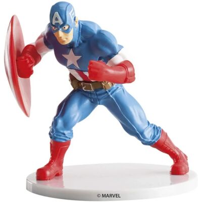 Marvel Captain America 9 cm Figura de ação - Figura de ação Marvel Captain America 9 cm Figura de ação - Figura de ação