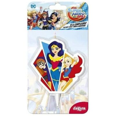 Jadeo Bougie d'anniversaire Hero Girls - Batgirl, Wonder Woman, Supergirl Jadeo Bougie d'anniversaire Hero Girls - Batgirl, Wonder Woman, Supergirl