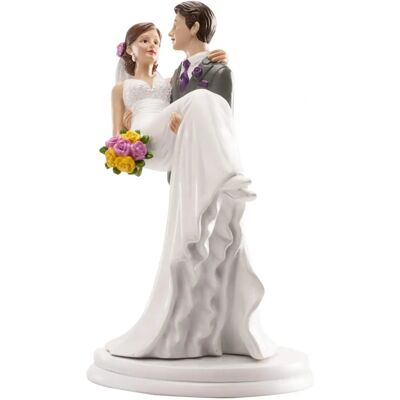 Figurine Mariage Dékora - 20cm Résine de Haute Qualité - Publicité Figurine Mariage Dékora - 20cm Résine de Haute Qualité - Publicité