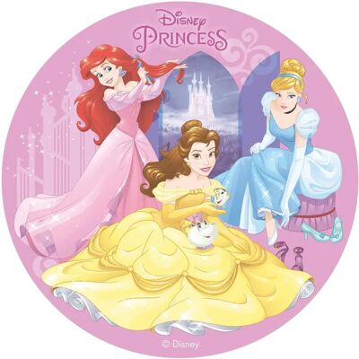 Disque de Princesse Disney JADEO - 20cm - Sans levure, Sans gluten Disque de Princesse Disney JADEO - 20cm - Sans levure, Sans gluten