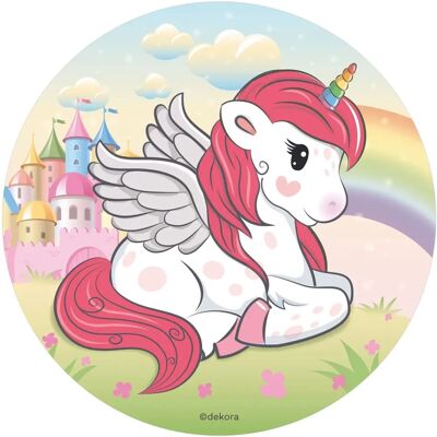 Disque comestible My Little Pony Dékora 20cm Disque comestible My Little Pony Dékora 20cm