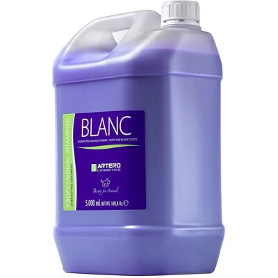 Shampoo Blanc Artero 5L pour chiens et chats - Éclaircir & Assombrir - Publicité Shampoo Blanc Artero 5L pour chiens et chats - Éclaircir & Assombrir - Publicité