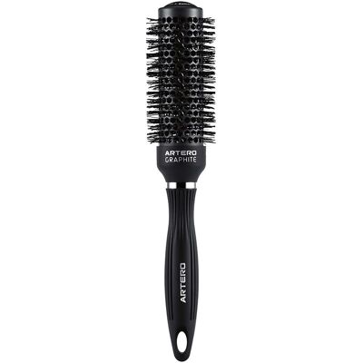 Artero Graphite 33mm Hair Brush - Ionic, Ergonomic, Lightweight Artero Graphite 33mm Hair Brush - Ionic, Ergonomic, Lightweight