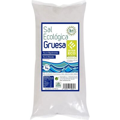 Sal marina gruesa Sol Natural Delta del Ebro - 1kg Sal marina gruesa Sol Natural Delta del Ebro - 1kg