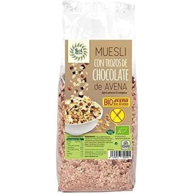 Sol Natural Organic Gluten-Free Chocolate Oat Muesli - 425g Sol Natural Organic Gluten-Free Chocolate Oat Muesli - 425g