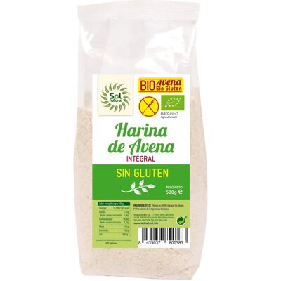 Farinha de aveia orgânica Sol Natural - Farinha Farinha de aveia orgânica Sol Natural - Farinha