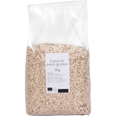 Sol Natural Oat Flakes Grain Organic 3kg - Cereal Sol Natural Oat Flakes Grain Organic 3kg - Cereal