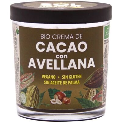 Creme Vegano Orgânico de Cacau com Avelãs - 200g Creme Vegano Orgânico de Cacau com Avelãs - 200g