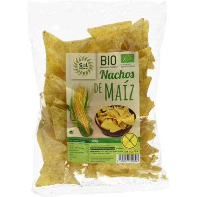 Sol Natural Organic Gluten-Free Corn Nachos - 125g Sol Natural Organic Gluten-Free Corn Nachos - 125g