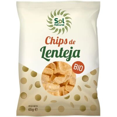 Sol Natural Chips de Lentejas - Orgánico, Crujiente, 65g Sol Natural Chips de Lentejas - Orgánico, Crujiente, 65g