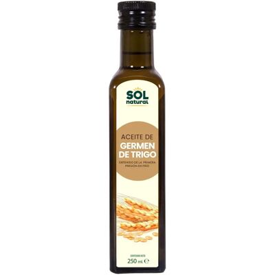 Sol Natural Wheat Germ Oil - 250 ml - High Nutritional Power Sol Natural Wheat Germ Oil - 250 ml - High Nutritional Power