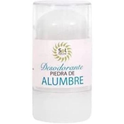 Desodorante piedra de alumbre Sol Natural - 120g Desodorante piedra de alumbre Sol Natural - 120g