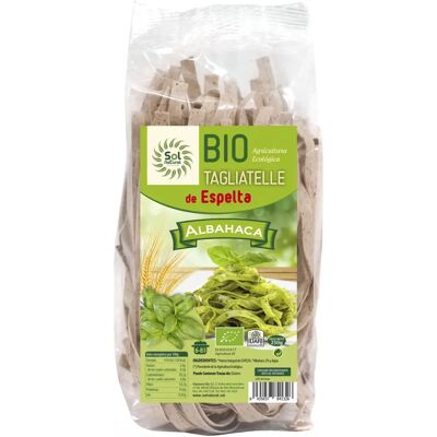 Macarrão de espelta orgânico com manjericão 250 g - Sol Natural Macarrão de espelta orgânico com manjericão 250 g - Sol Natural