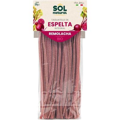 Sol Natural Tagliatelle de Remolacha y Spelta Orgánica - Pasta Sol Natural Tagliatelle de Remolacha y Spelta Orgánica - Pasta