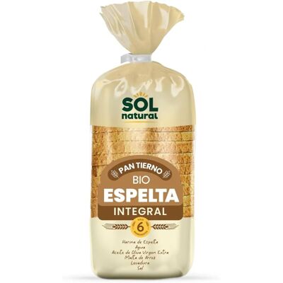 Pan integral de espelta orgánico Sol Natural - 400g Pan integral de espelta orgánico Sol Natural - 400g