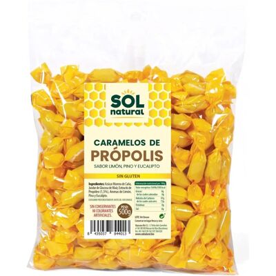 Bala de Propolis Sol Natural - Balsâmica, Sem Açúcar, Sistema Respiratório Bala de Propolis Sol Natural - Balsâmica, Sem Açúcar, Sistema Respiratório