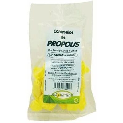 Sol Natural Propolis Candies 50g - Confectionery Sol Natural Propolis Candies 50g - Confectionery