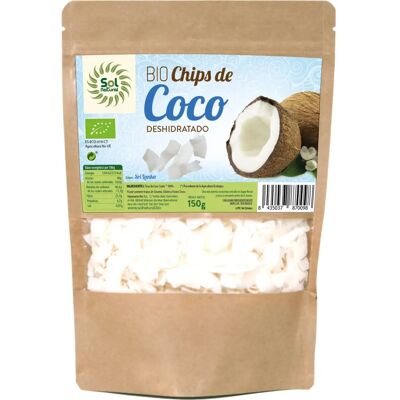 Sol Natural Chips de Coco Deshidratados Orgánicos Sri Lanka Grande - Coco Sol Natural Chips de Coco Deshidratados Orgánicos Sri Lanka Grande - Coco