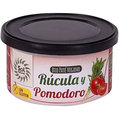 Paté vegano orgânico de rúcula e tomate - Sol Natural Paté vegano orgânico de rúcula e tomate - Sol Natural