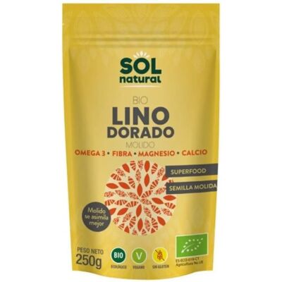 Sementes de linha douradas orgânicas Sol Natural - Sementes Sementes de linha douradas orgânicas Sol Natural - Sementes
