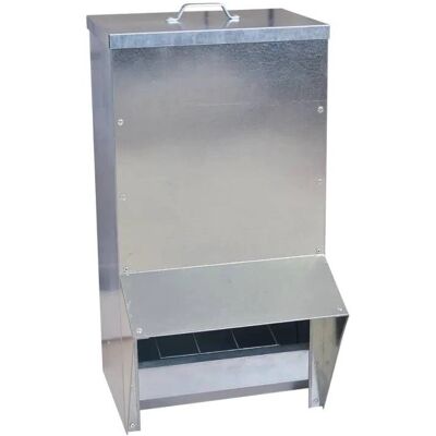 Tolva Exterior Galvanizada GAUN Bordeaux - 40L Tolva Exterior Galvanizada GAUN Bordeaux - 40L