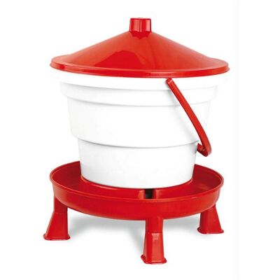 GAUN - Abbeveratoio per Uccelli 16L con Gambe - Bevanda per Pollame GAUN - Abbeveratoio per Uccelli 16L con Gambe - Bevanda per Pollame