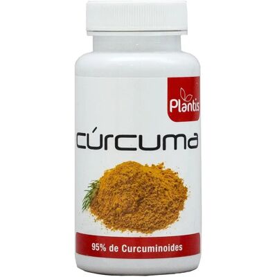 Plantis Cúrcuma - Suplemento Natural de Cúrcuma - 60 Cápsulas Vegetais Plantis Cúrcuma - Suplemento Natural de Cúrcuma - 60 Cápsulas Vegetais