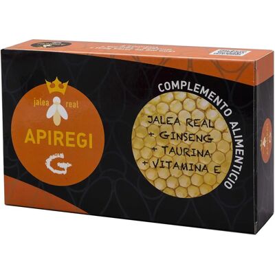Apiregi G Gelée Royale mit Ginseng 20 Ampullen Apiregi G Gelée Royale mit Ginseng 20 Ampullen