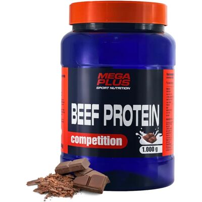 MegaPlus Competición de Proteínas de Carne de Res - Sabor Chocolate - 1kg - Proteína de Carne MegaPlus Competición de Proteínas de Carne de Res - Sabor Chocolate - 1kg - Proteína de Carne