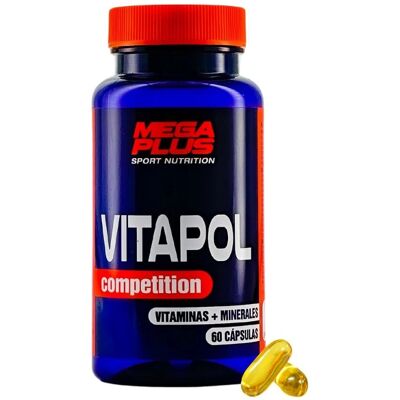 MegaPlus Vitapol Vitaminas + Minerales Competencia 60 cápsulas MegaPlus Vitapol Vitaminas + Minerales Competencia 60 cápsulas