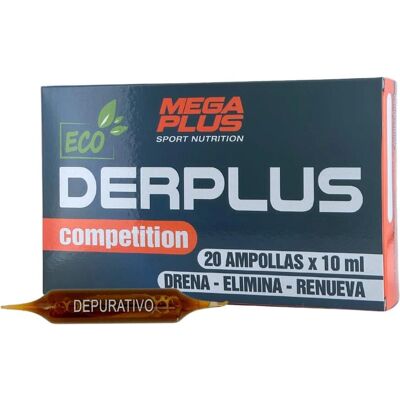 Mega Plus Derplus - Depurativo Natural - 20 Viales X 10 Ml - Complemento alimenticio Mega Plus Derplus - Depurativo Natural - 20 Viales X 10 Ml - Complemento alimenticio