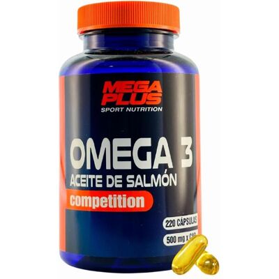 MegaPlus Omega 3 Aceite de Pescado - 220 Cápsulas - Apoya corazón y cerebro MegaPlus Omega 3 Aceite de Pescado - 220 Cápsulas - Apoya corazón y cerebro