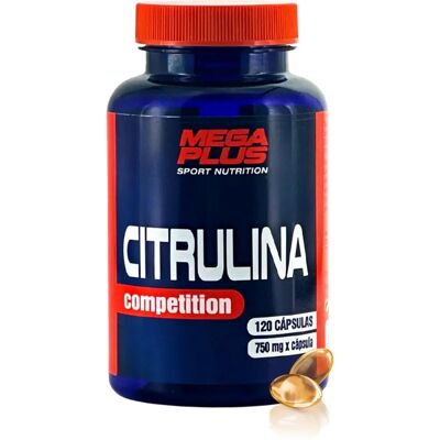 Mega Plus Citrulline Malate Melhorador de Desempenho - 120 Cápsulas Mega Plus Citrulline Malate Melhorador de Desempenho - 120 Cápsulas