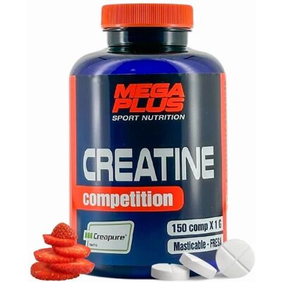 MegaPlus Creatina Competition 150 - Suplemento alimentar mastigável MegaPlus Creatina Competition 150 - Suplemento alimentar mastigável