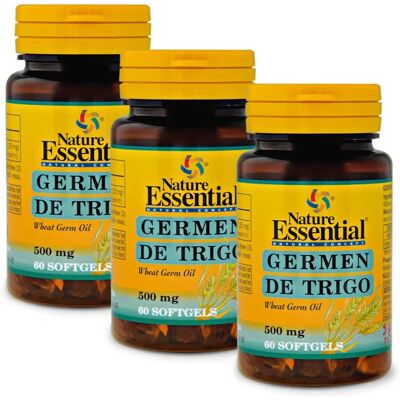 Aceite De Germen De Trigo 500 Mg 60 Perlas - Aceite De Germen De Trigo Aceite De Germen De Trigo 500 Mg 60 Perlas - Aceite De Germen De Trigo
