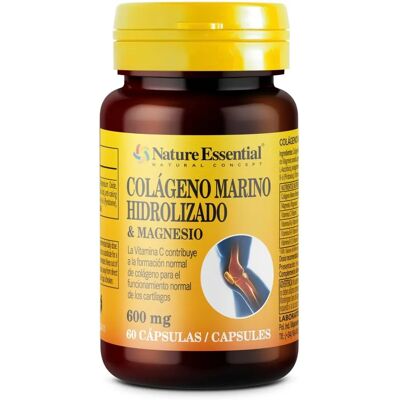 Nature Essential Hydrolysiertes Meereskollagen mit Magnesium - Nahrungsergänzung Nature Essential Hydrolysiertes Meereskollagen mit Magnesium - Nahrungsergänzung