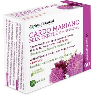 Nature Essential Complexo de Cardo Mariano - Apoio ao Fígado Nature Essential Complexo de Cardo Mariano - Apoio ao Fígado