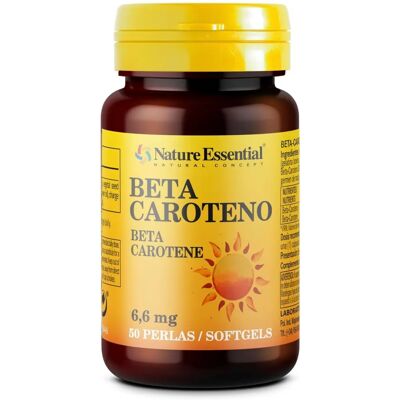 Nature Essential Beta carotene 10,000 IU 50 softgels - Dietary Supplement Nature Essential Beta carotene 10,000 IU 50 softgels - Dietary Supplement