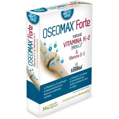 Nature Essential Oseomax Forte - Apoio ósseo K2 D3 Nature Essential Oseomax Forte - Apoio ósseo K2 D3