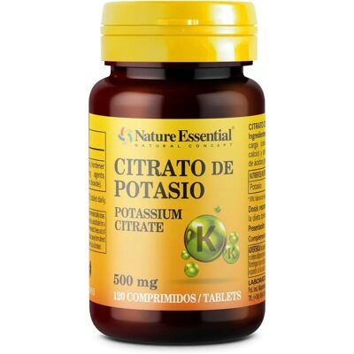 Nature Essential Kaliumcitrat 500 mg - Nahrungsergänzung Nature Essential Kaliumcitrat 500 mg - Nahrungsergänzung