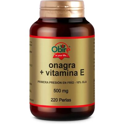 Obire Aceite de Onagra - Piel, Menopausia, Corazón - Suplemento Alimenticio Obire Aceite de Onagra - Piel, Menopausia, Corazón - Suplemento Alimenticio