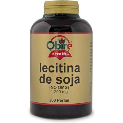 Obire Soy Lecithin 1200mg - Supports Fat & Liver Health Obire Soy Lecithin 1200mg - Supports Fat & Liver Health
