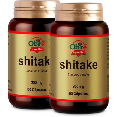 Obire Shitake 350mg 90 Cápsulas Suplemento Alimenticio Hierbas Medicinales Obire Shitake 350mg 90 Cápsulas Suplemento Alimenticio Hierbas Medicinales