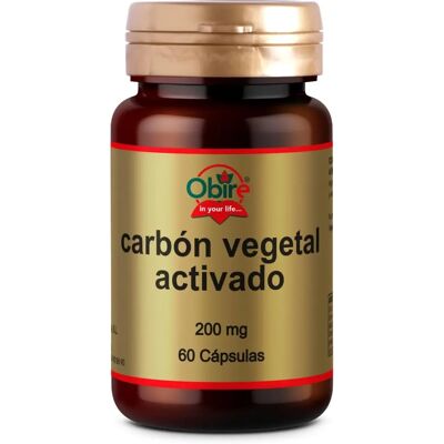 Carbón Vegetal Activado - 60 cápsulas - Suplemento dietético Carbón Vegetal Activado - 60 cápsulas - Suplemento dietético